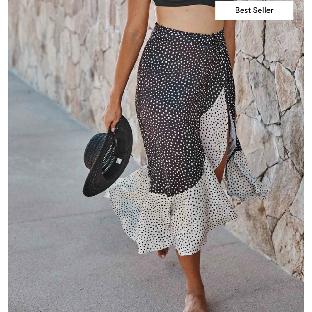 The Beach to Brunch Wrap Skirt